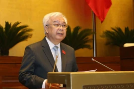 Ủy viên Ủy ban Thường vụ Quốc hội, Chủ nhiệm Ủy ban Văn hóa, Giáo dục, Thanh niên, Thiếu niên và Nhi đồng của Quốc hội Phan Thanh Bình. (Ảnh: Doãn Tấn/TTXVN)