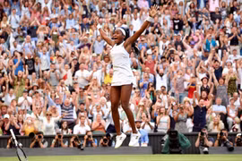 Cori Gauff đang khiến làng banh nỉ phải bất ngờ. (Nguồn: Getty Images)