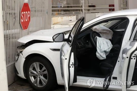 Hiện trường vụ việc. (Nguồn: Yonhap)