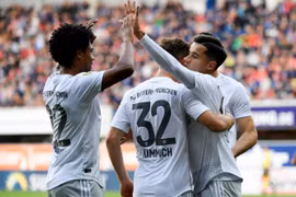 Bayern lên ngôi đầu Bundesliga. (Nguồn: TZ)