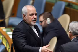 Ngoại trưởng Iran Mohammad Javad Zarif. (Nguồn: AFP)