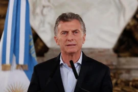 Tổng thống Argentina Mauricio Macri. (Nguồn: AP)