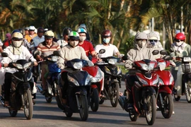 Ngày mai 31/5, nắng nóng ở Bắc Bộ sẽ tạm thời gián đoạn. (Ảnh: Lâm Khánh/TTXVN)