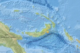 Động đất 7,5 độ Richter ở Papua New Guinea, cảnh báo sóng thần