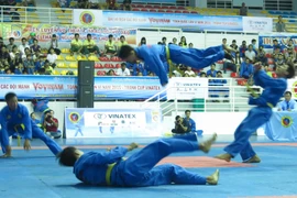 Khai mạc Giải vô địch các đội mạnh Vovinam toàn quốc năm 2015 