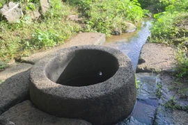 Giếng Đào, thôn An Nha, xã Gio An. (Ảnh: Hồ Cầu/TTXVN)