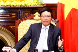 Phó Thủ tướng, Bộ trưởng Ngoại giao Phạm Bình Minh. (Ảnh: Thống Nhất/TTXVN)