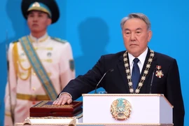 Ông Nazarbayev nhậm chức Tổng thống Kazakhstan nhiệm kỳ 5