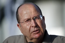 Bộ trưởng Quốc phòng Israel Moshe Ya’alon. (Nguồn: AFP)