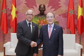 Chủ tịch Quốc hội tiếp Chủ tịch Thượng viện Vương quốc Maroc 