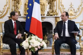 Tổng thống Pháp Hollande muốn sớm thăm chính thức Việt Nam
