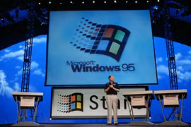 Thế giới kỷ niệm 20 năm ngày hệ điều hành Windows 95 ra đời