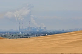 Một góc sa mạc Xiangshawan, Ordos, khu tự trị Nội Mông, Trung Quốc. (Nguồn: Getty Images)