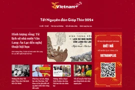 VietnamPlus ra mắt "giai phẩm số" Tết Nguyên đán Giáp Thìn 2024