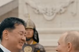 Tổng thống Mông Cổ đăng đoạn video ấn tượng khi tiếp đón Tống thống Nga Putin