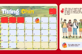 Đợt nghỉ Lễ Quốc khánh năm 2024 kéo dài 4 ngày.