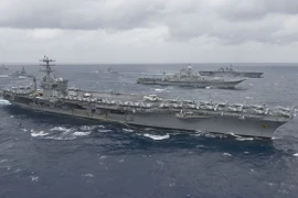 Tàu sân bay USS Nimitz. (Nguồn: Getty)
