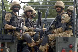 Binh sỹ Pakistan. (Nguồn: AFP)