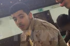 Cảnh sát Anh khẳng định Salman Ramadan Abedi, 22 tuổi, hiện sinh sống ở Manchester, người gốc Libya, là kẻ tiến hành vụ tấn công khủng bố vào tối 22/5. (Nguồn: AFP/TTXVN)