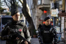 Cảnh sát Thổ Nhĩ Kỳ. (Nguồn: AP)