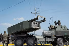 Hệ thống pháo phản lực HIMARS. (Nguồn: Getty)