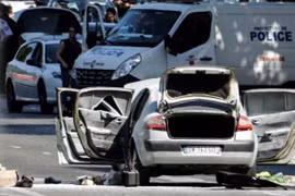 Chiếc xe của Adam Dzaziri. (Nguồn: ndtv)