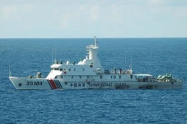 Một tàu hải cảnh của Trung Quốc. (Nguồn: BBC)