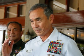 Tư lệnh Bộ chỉ huy Thái Bình Dương của Mỹ, Đô đốc Harry Harris. (Nguồn: AP)