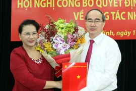 [Photo] Ông Nguyễn Thiện Nhân làm Bí thư Thành phố Hồ Chí Minh
