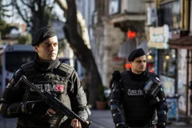 Cảnh sát Thổ Nhĩ Kỳ. (Nguồn: AP)