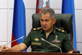 Bộ trưởng Quốc phòng Nga Sergei Shoigu. (Nguồn: Reuters)