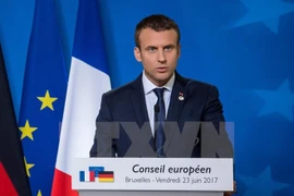 Tổng thống Pháp Emmanuel Macron. (Nguồn: AFP/TTXVN)