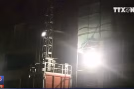 [Video] Sập giàn giáo nhà đang thi công, một người tử vong tại chỗ