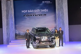 Buổi lễ ra mắt Toyota Fortuner 2017. (Ảnh: Minh Anh/Vietnam+)