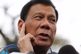 Tổng thống Philippines Rodrigo Duterte. (Nguồn: AP)