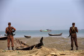 Lực lượng biên phòng Bangladesh. (Nguồn: Reuters)