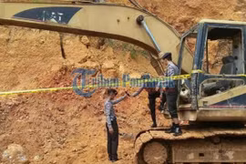 Hiện trường vụ việc. (Nguồn: tribunnews.com)