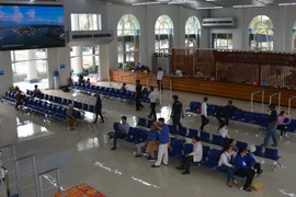 Nhà ga mới của Cảng tàu khách quốc tế Tuần Châu. (Ảnh: Văn Đức/TTXVN)