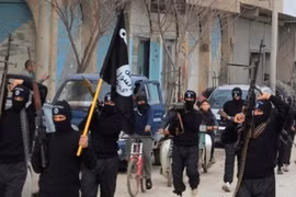 Các tay súng thuộc nhóm Nhà nước Hồi giáo tự xưng tại Syria. (Nguồn: Reuters)