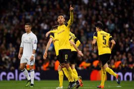 Real Madrid tự đưa mình vào thế khó sau trận hòa Dortmund. (Nguồn: REUTERS)