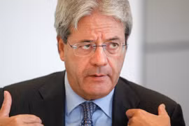 Ngoại trưởng Italy Paolo Gentiloni. (Nguồn: Bloomberg News) 