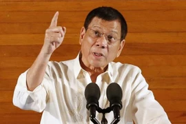 Tổng thống Philippines Rodrigo Duterte. (Nguồn: EPA)