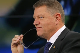 Tổng thống Romania Klaus Iohannis. (Nguồn: Getty)