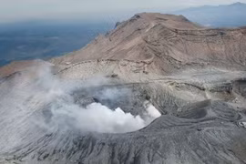 Núi lửa Aso. (Nguồn: AFP)