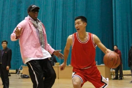 Sao bóng rổ Mỹ tới Triều Tiên nhưng không gặp Kim Jong-Un