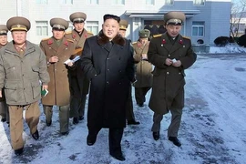Ông Kim Jong-Un vui vẻ thăm khu trượt truyết sau vụ thanh trừng