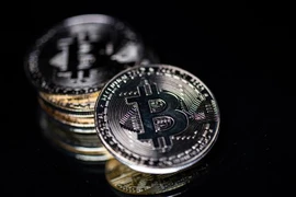 Đồng Bitcoin. (Ảnh: AFP/TTXVN)