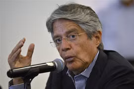Tổng thống Ecuador Guillermo Lasso. (Ảnh: AFP/TTXVN)