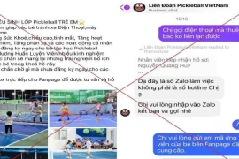 Trang Facebook giả mạo.