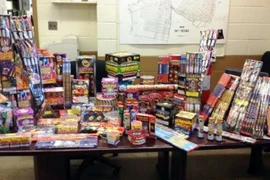 Italy thu giữ gần 1 tấn pháo hoa lậu trước thềm Năm mới